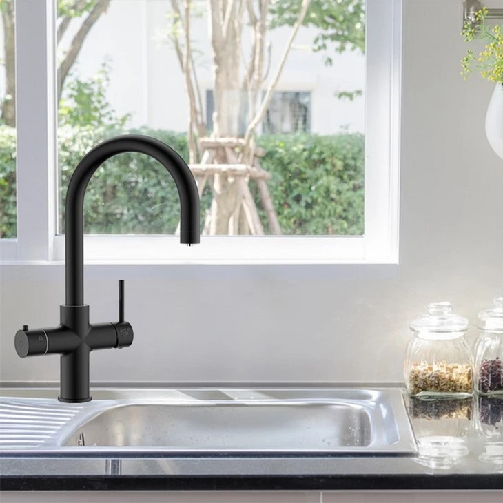 sparkling and filtered water taps